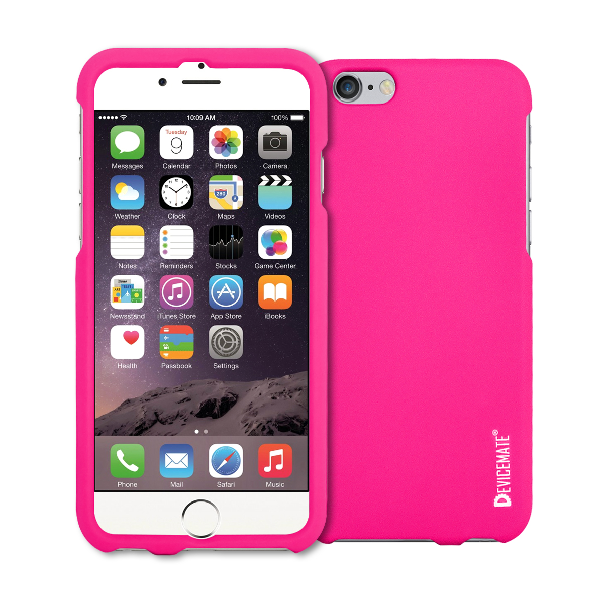 DEVICEMATE® SRC 45 Snap-On Rubberized Hard Case for iPhone 6 PNK